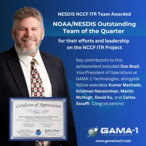 NESDIS Common Cloud Framework ITR Team Awarded Outstanding Team of the ...