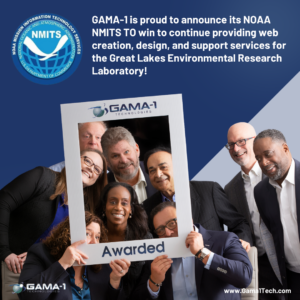 GAMA-1 Technologies Wins NMITS Web Design Task Order for NOAA’s Great Lakes Environmental Research Laboratory (GLERL) 